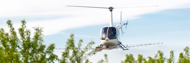 Repülőgépről vagy helikopterről is végezhető a napraforgó deszikkálása